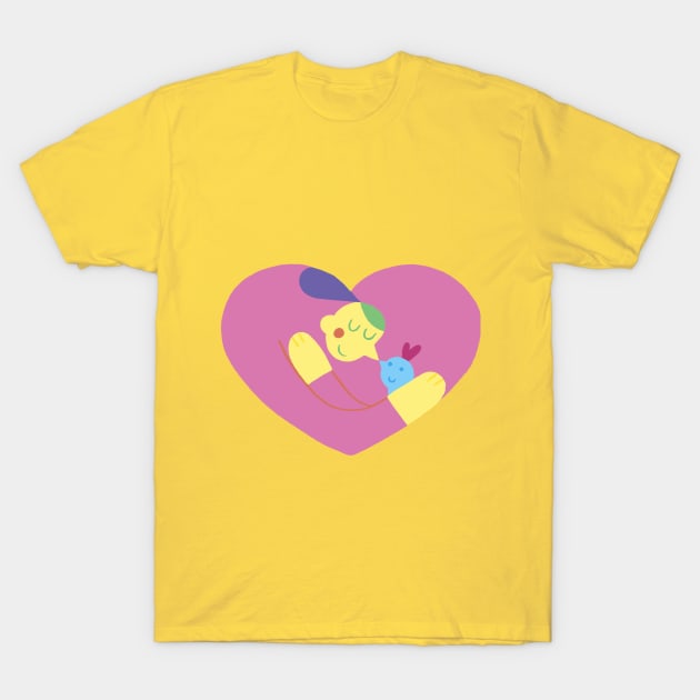 Mum's Love T-Shirt by GiuliaM